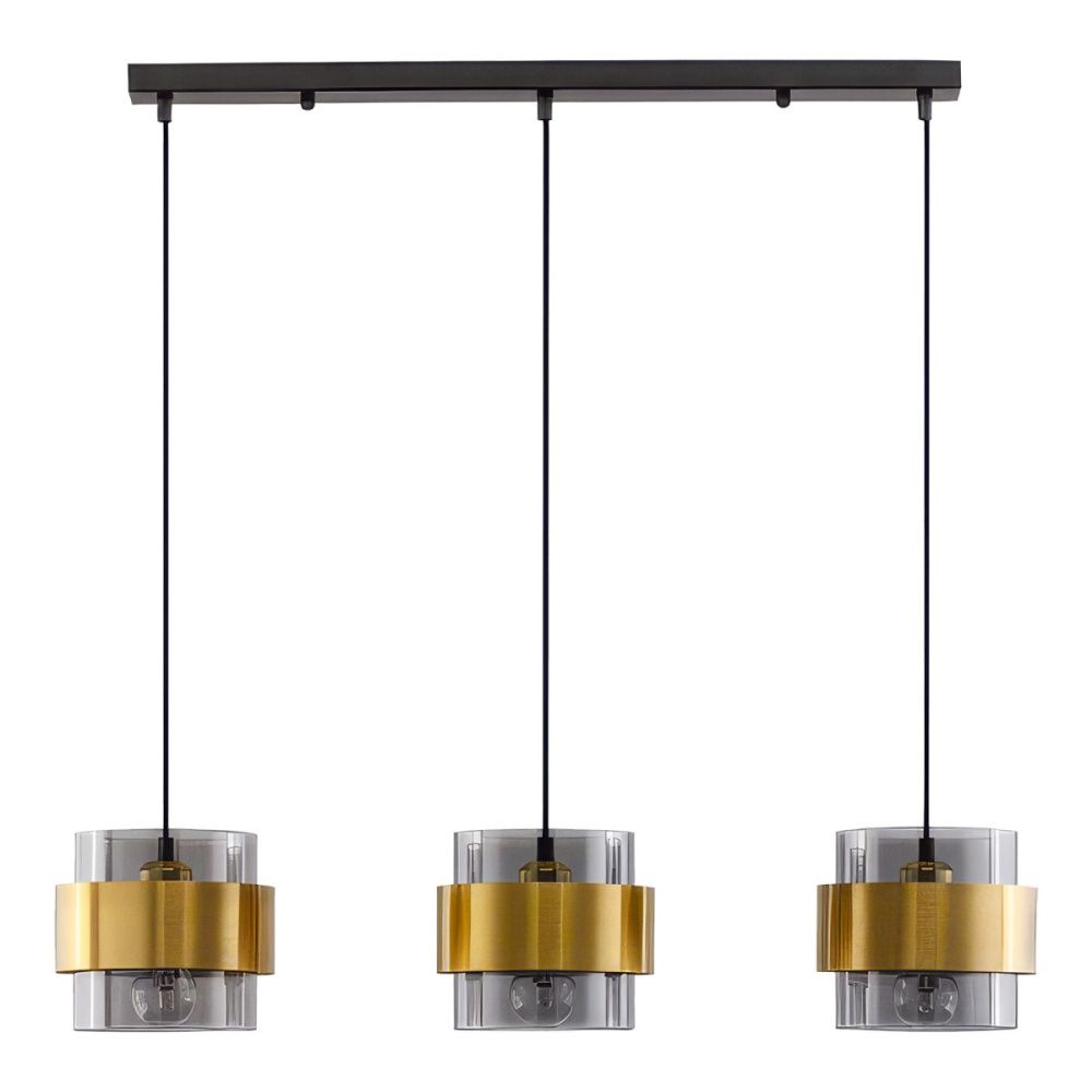 Линейно-подвесной светильник 82 см, Lussole Mitchel LSP-8995, черный