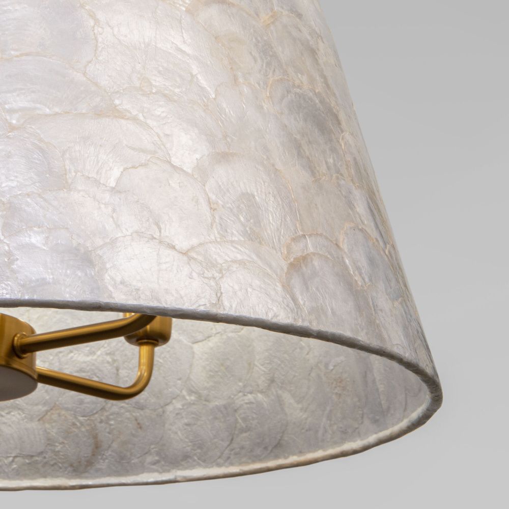 Светильник 50 см, Eurosvet 4690389218163, латунь-перламутр