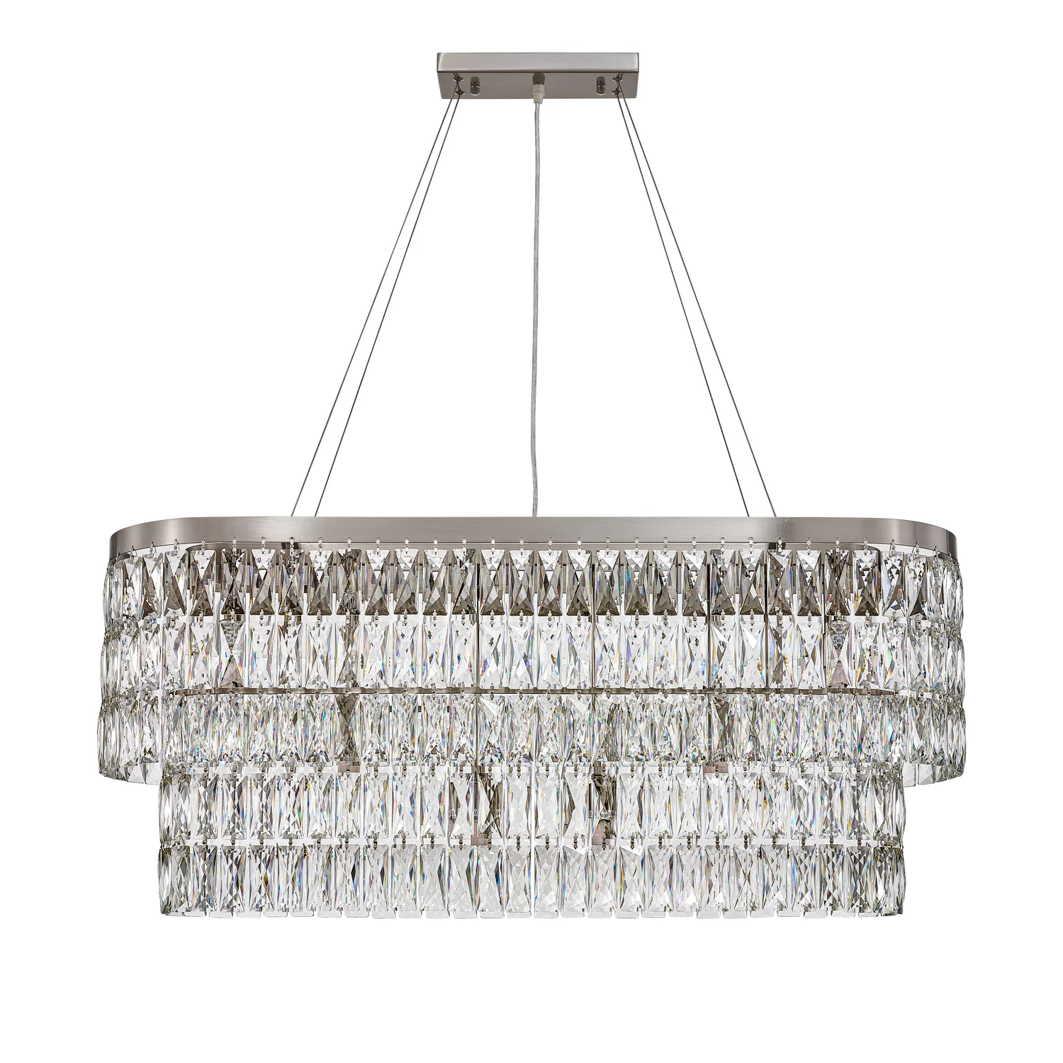 Подвесная люстра 100 см, Favourite Magnitudo 4715-12U, никель