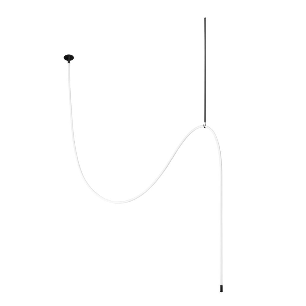 Потолочный светильник 400 см, 41W, 3000K. Loft IT Thread 10388C Black, черный