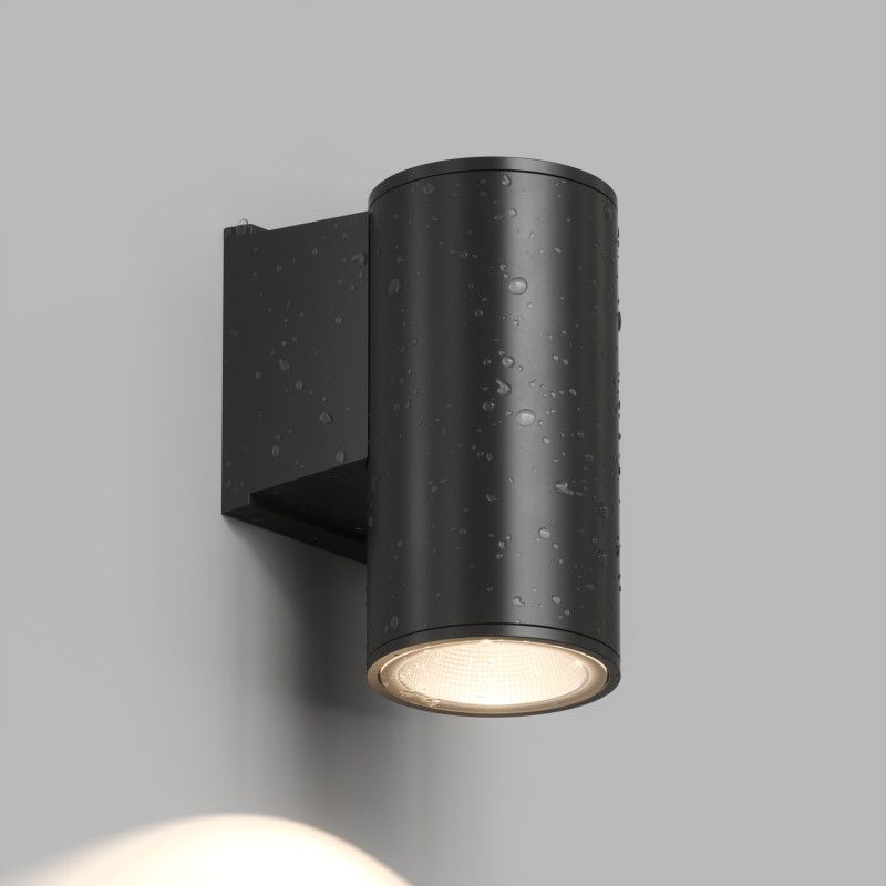 Бра 18*15*9- см, *LED*10W, 3000K, Denkirs BORG DK9820-BK, черный алюминий