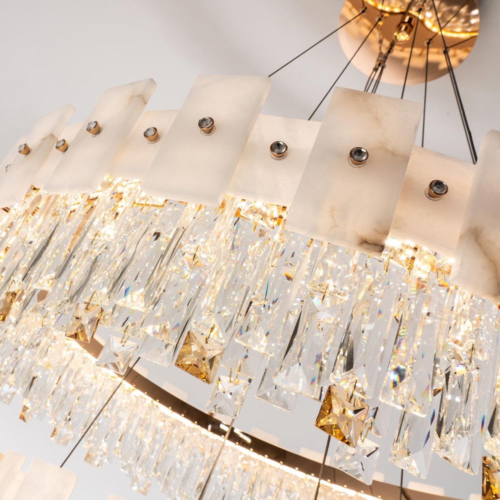 Подвесная люстра MODELUX premium ML.6980.800.500P GD