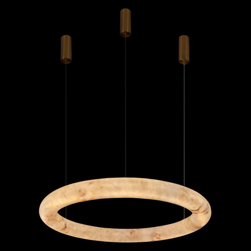 Подвесной светильник 100 см, 85W, 3000K, Loft IT Oslo acrylic 10547/1000, латунь