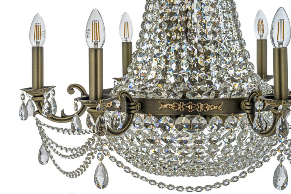 Люстра *73*70 см, 6*E27*60W, Dio D`arte Lodi Antique Lodi E 1.6.6.600 A, Бронза