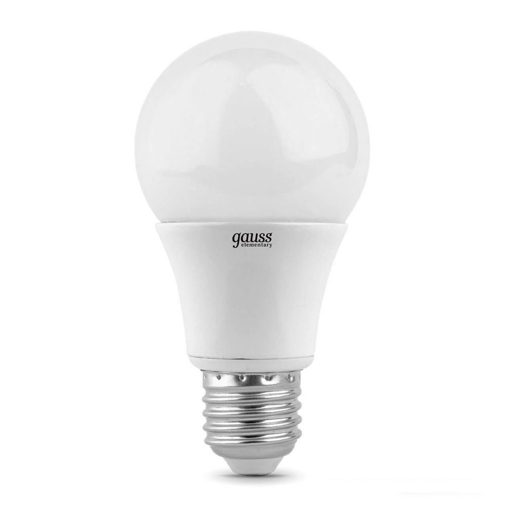 Лампа Gauss Elementary A60 7W 520lm 3000K E27 LED