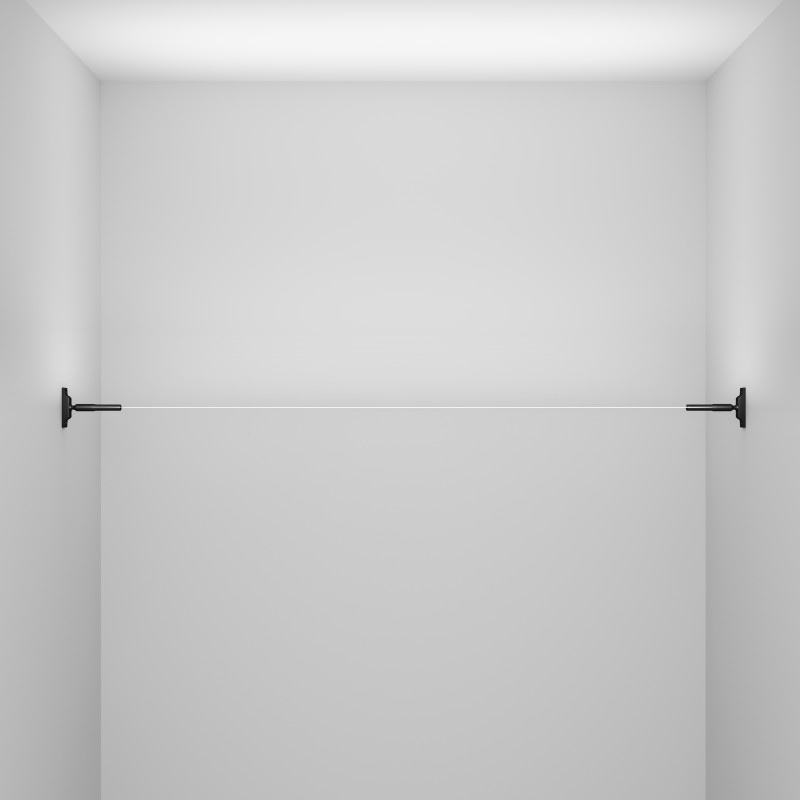 Тросовая система освещения Teras 20м LM-B-20M 3,5*13*2000 см, Maytoni Led Strip черный