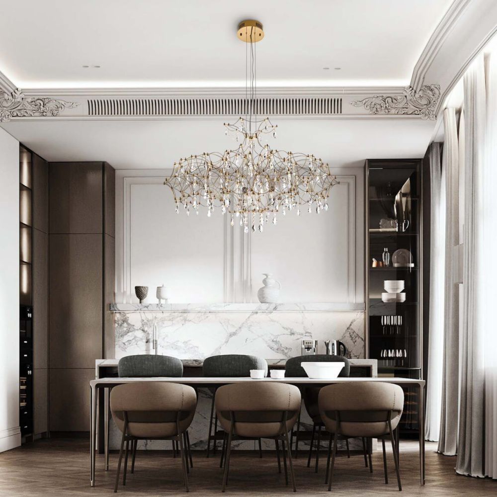 Подвесная люстра MODELUX premium ML.7815.750P GD