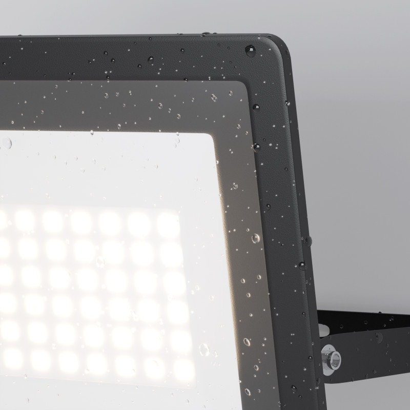 Прожектор 20 см, 50W, 6500K, Maytoni Flood FL001-L50B6KSR, черный