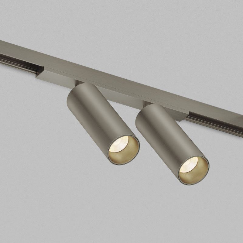 Светильник на шине 17*3,5*13,1 см, *LED*1205Lm, 3000-4000-6000K, Denkirs Shine Spot Zigbee DK5942-DN, темный никель
