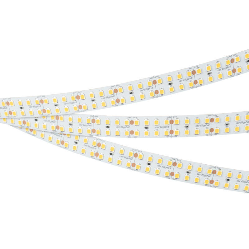 Лента RT-A320-15mm 24V Warm2700 (24 W/m, IP20, 2835, 5m) (Arlight, высок.эфф.150 лм/Вт) 032605(2). Цена указана за 5 метров. Продается кратно 5 метрам.