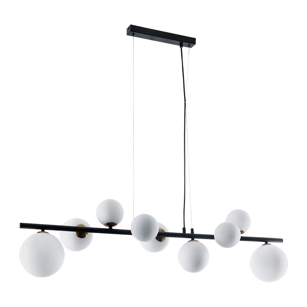 Люстра 30*106*25 см, 9*G9, 33W, Arte Lamp Gemini A2243SP-9BK, Черный