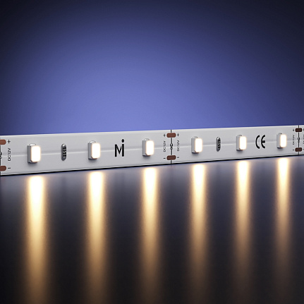 Светодиодная лента Ultra 12В 2835 7,2Вт/м 3000К 5м IP20 201017 Maytoni  Led Strip, цена за метр, отгружается по  5 м