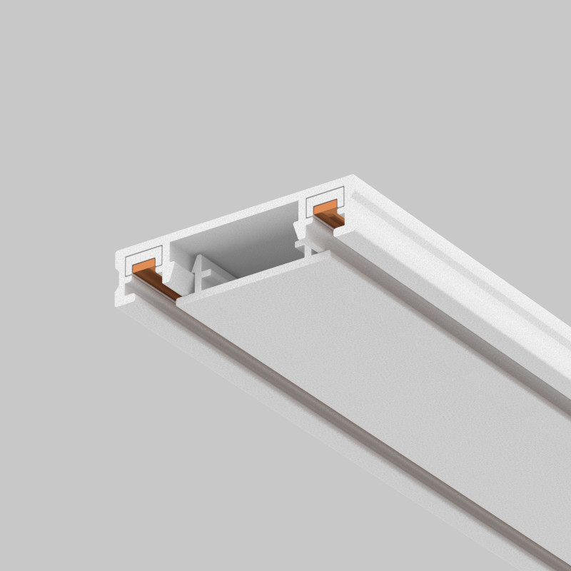 Шинопровод 200 см накладной Maytoni Technical Magnetic track system Radity TRX084-112W белый