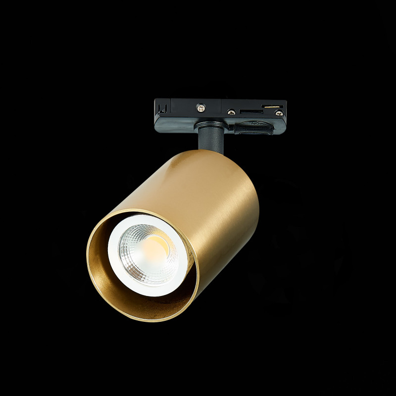 Трековый светильник 10*7 см, 50W, ST LUCE ST302.206.01 Золотистый