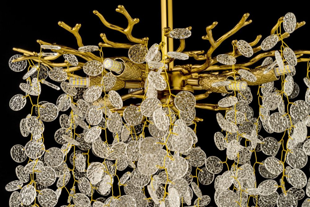 Люстра потолочная *47*54 см, 6*G9*40W, Dio D`arte Tavenna Antigue Tavenna H 1.3.46.102 A, Антик