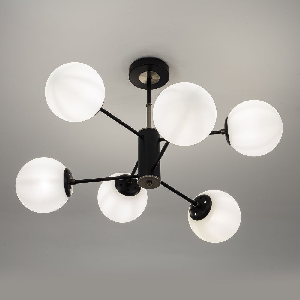 Светильник 72*72*43,5 см, Е 27 6x40W, Бронза, Чёрный MODEMODERN MD.8181.6