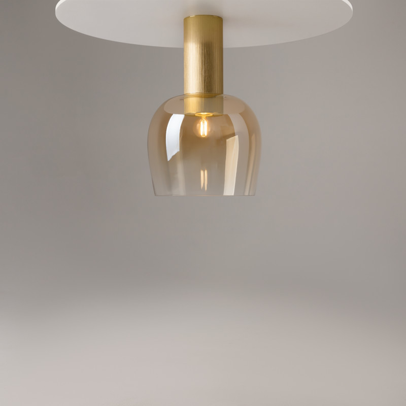Накладной светильник 23,5*23,5*36,6 см, 1*E27, Maytoni Smart Casual MOD414CL-01G золотой