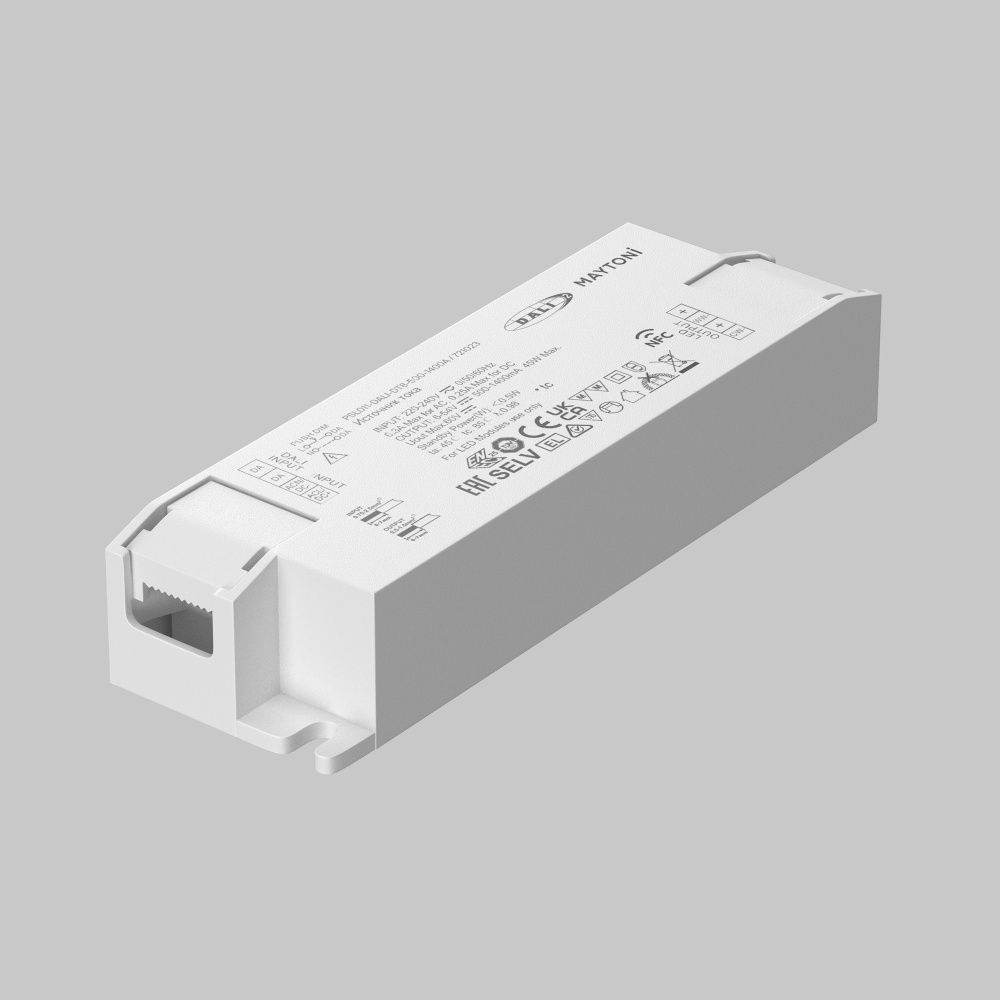 Источник тока DALI NFC DT8 45Вт 500-1400А Maytoni 721023