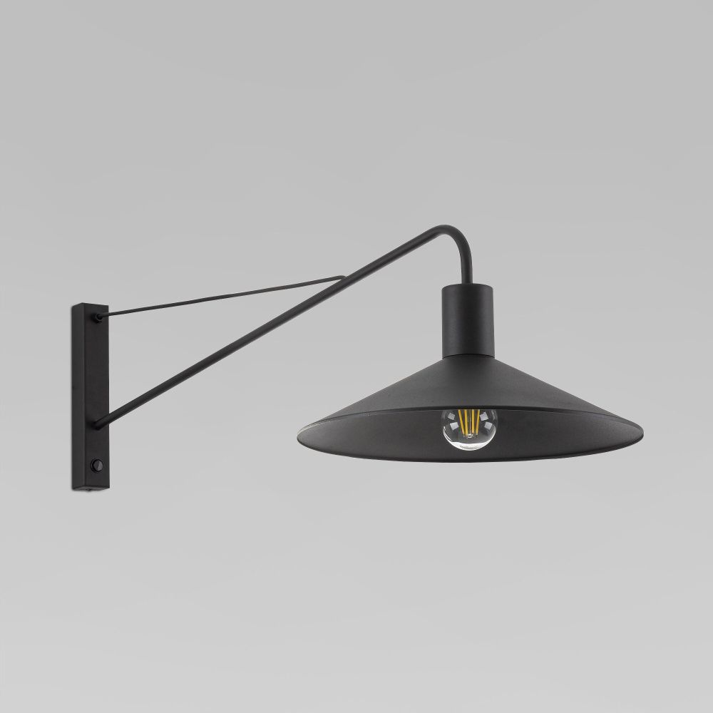 Бра 103*36*28 см, 1*E27*15W, TK Lighting Jump 10437, черный, a069089