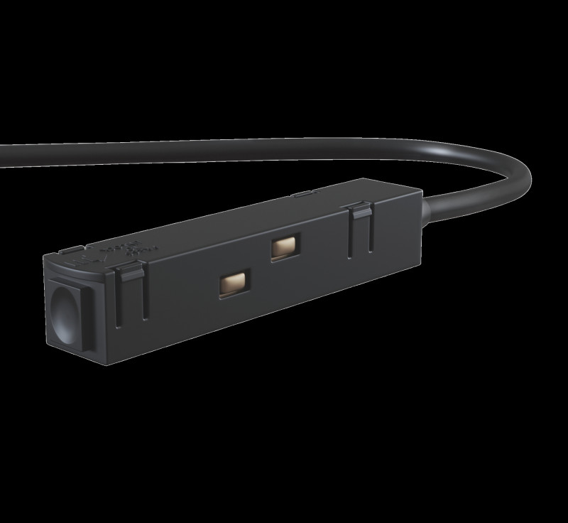 Ввод питания Maytoni Technical Magnetic track system S35 TRA004B-22B черный IP 20