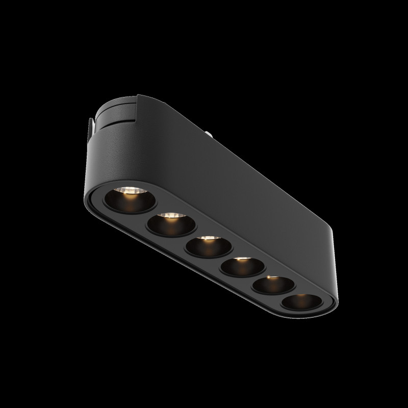 Светильник 12 см, 6W, 3000K, Maytoni Points TR082-1-6W3K-M-B, черный