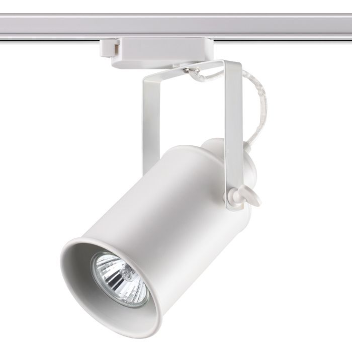 Трековый светильник Novotech Pipe 370411, белый, 23.6x13.4x13.4см, GU10, 50W
