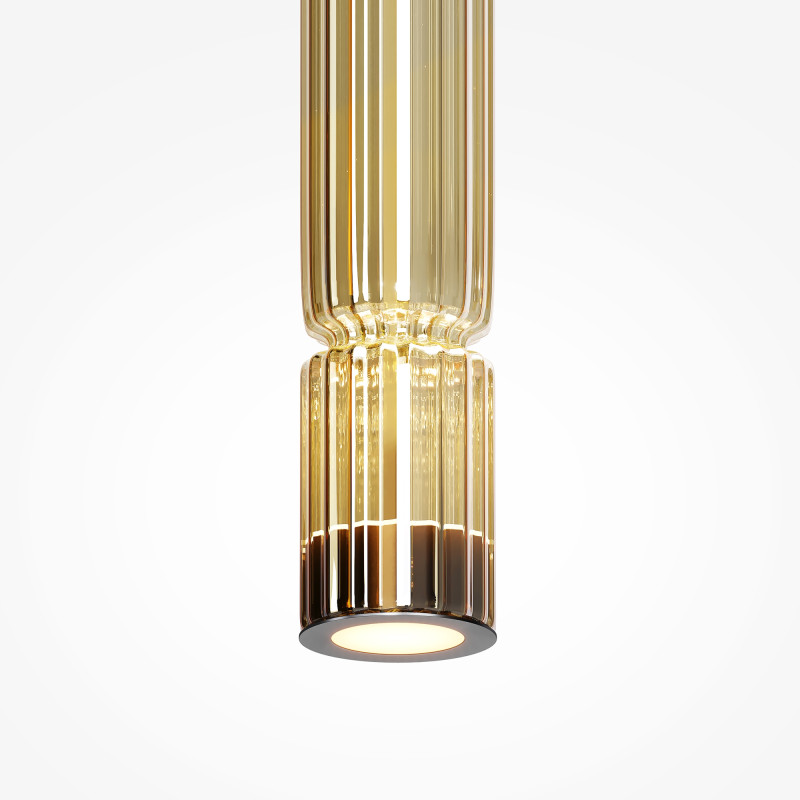 Светильник 8 см, 12W, 3000K, Maytoni MOD272PL-L12BS3K1, латунь