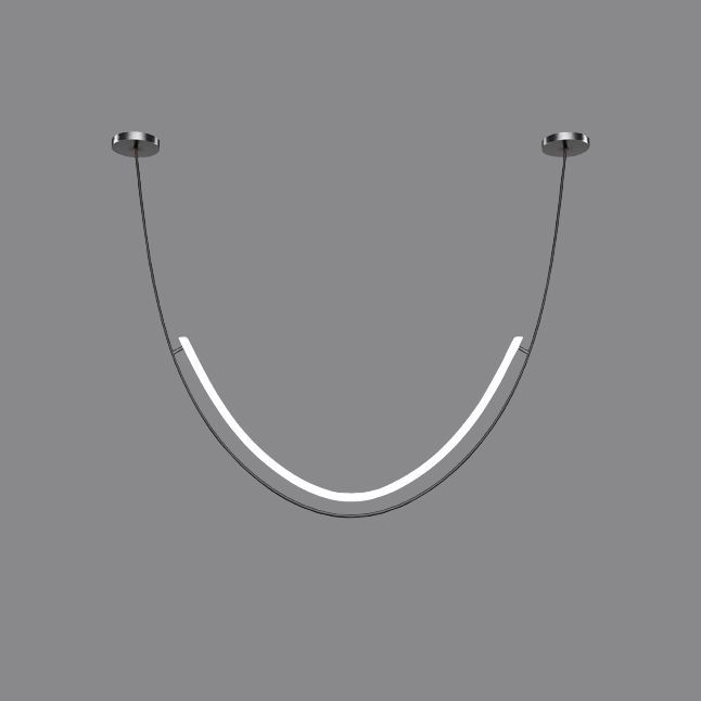 Подвесной светильник LIANNA L80 80*80*40 см, 1*LED*15W, 3000, 4000, 5000K, ImperiumLoft lianna01, Чёрный