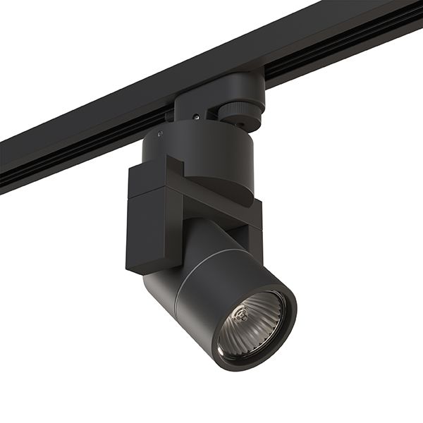 Трековое крепление Lightstar ASTA 592077 с 1-фазным адаптером к 05104x IP65 ЧЕРНЫЙ, шт