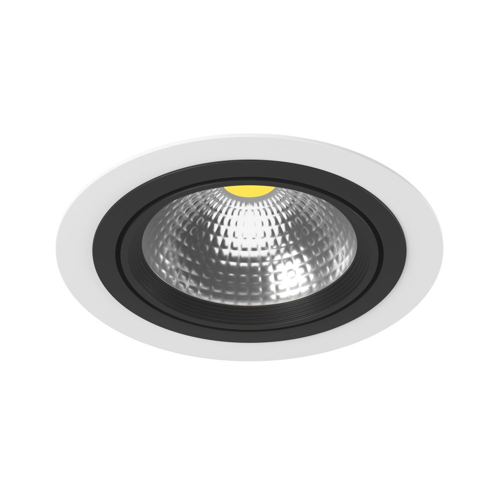 Встраиваемый светильник Light Star Intero 111 i91607, белый-черный
