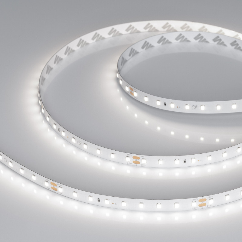 Лента RT-A90-10mm 24V White6000 (4.8 W/m, IP20, 2835, 5m) (Arlight, высок.эфф.200 лм/Вт) 038779. Цена указана за 5 метров. Продается кратно 5 метрам.