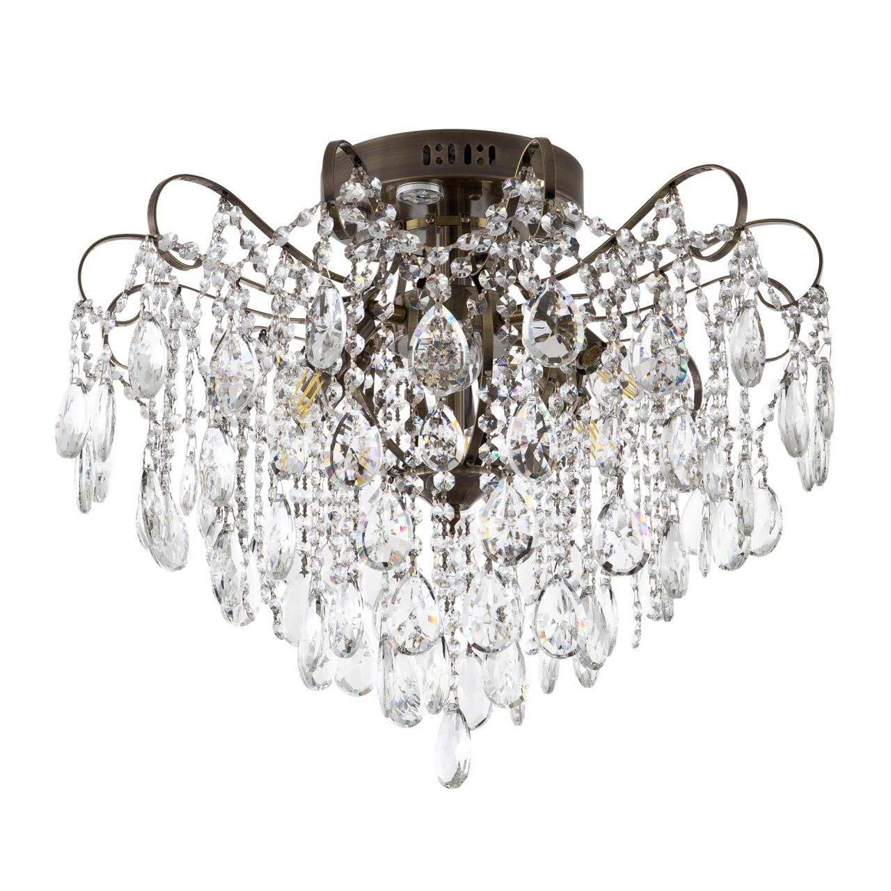 Люстра 57*57*45 см, Е14/LED 6x40W, Бронза MODELUX ML.1702.6 AB