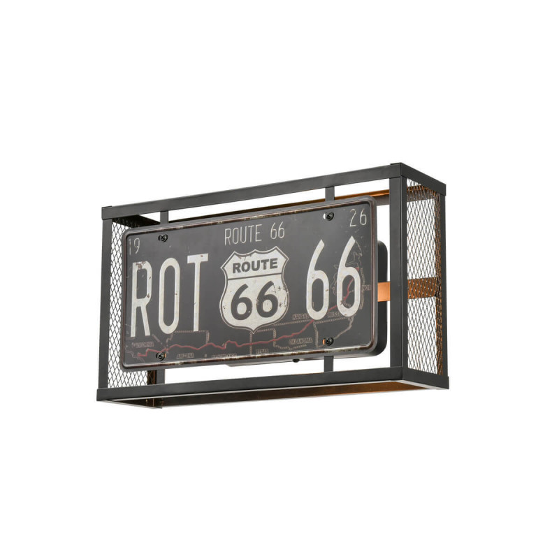 Бра 12*35*20 см, 1*E27 черный Vele Luce Boom VL6372W21