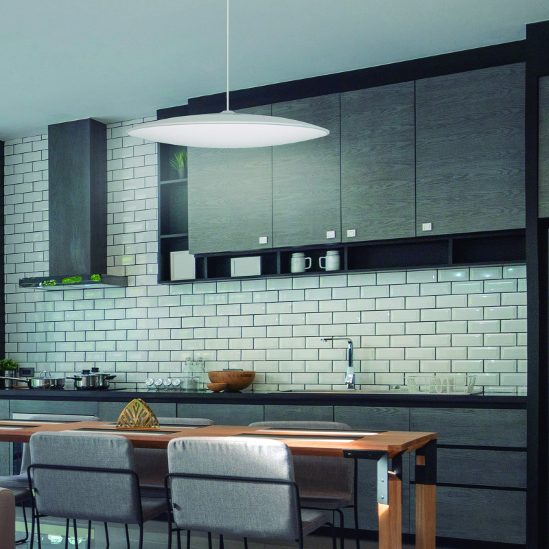 Подвесной светильник *46*150 см, LED *  50W, 4000К Mantra Slim  8101, белый