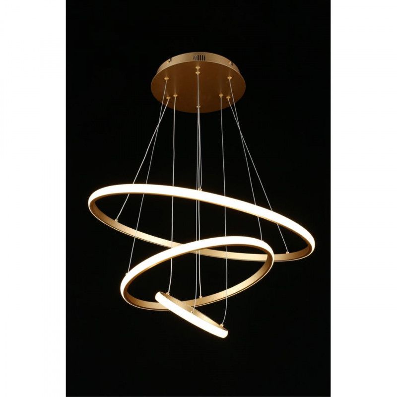 Каскадная люстра 60*60-120 см 60W, 3000K, Aployt JANINA APL.018.13.60, бронзовый