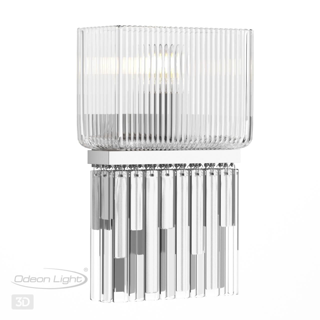 Настенный светильник Odeon Light Gatsby 4871/1W  Хром
