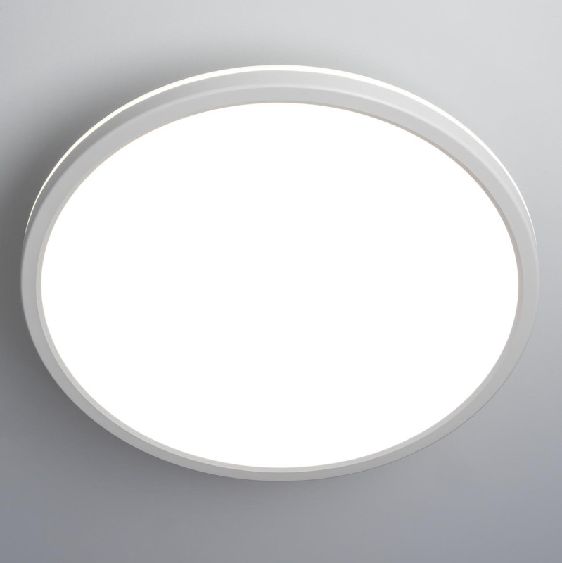 Светильник накладной 40*2,5 см, LED 40W*Мульти Citilux CL738320VL Бейсик Лайн Белый 