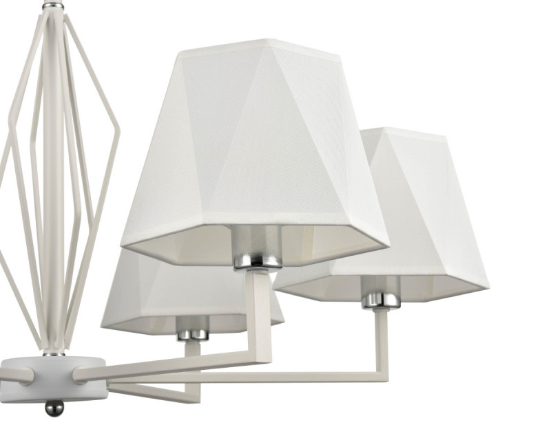 Подвесная люстра  70*90 см, 6*E14 белый Vele Luce Si VL2191L06