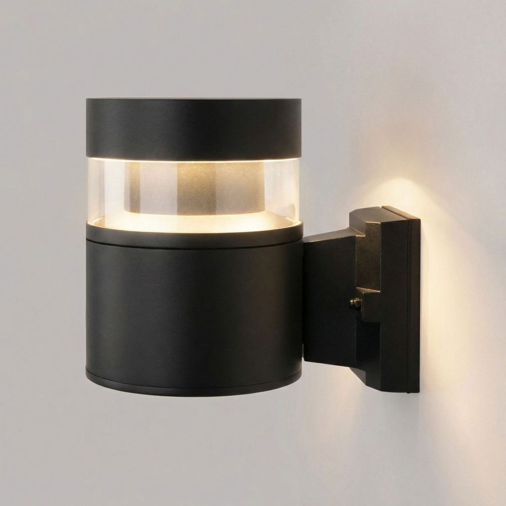 Уличный настенный светильник 1530 TECHNO LED 3000K чёрный 1530 TECHNO LED черный Elektrostandard  4690389219139, a072083