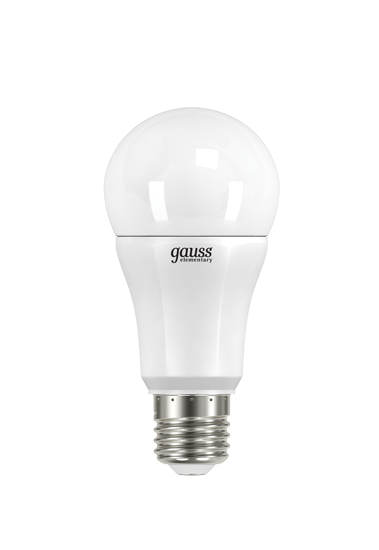 23212 Лампа Gauss Elementary A60 12W 1130lm 3000K E27 LED 1/10/50