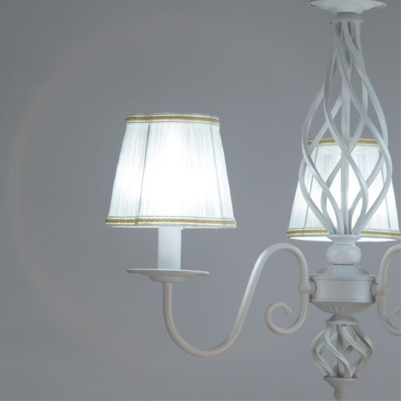 Люстра Citilux CL427130, диаметр 65 см, белый
