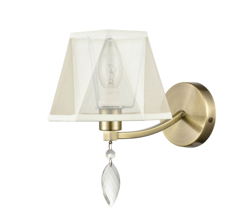 Бра 26*17*17 см, 1*E14 античная бронза Vele Luce Sinfonia VL4184W01