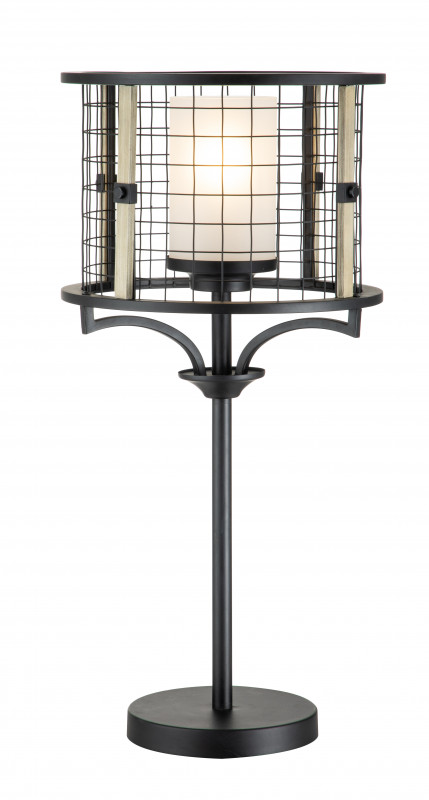 Настольный светильник 300*300*620 мм, 1*E27 чёрный Indigo Castello V000035, 10014/1T Black