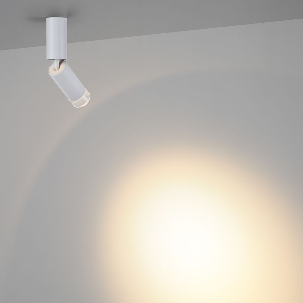 Светильник 5 см, 8W, 3000K, 24°, Odeon Light 7136/8CL, белый