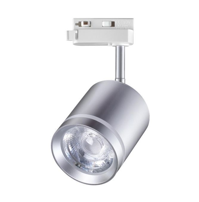 Светильник светодиодный 22 см, 15W, 4000K, NovoTech PORT ARUM 358803, серебро