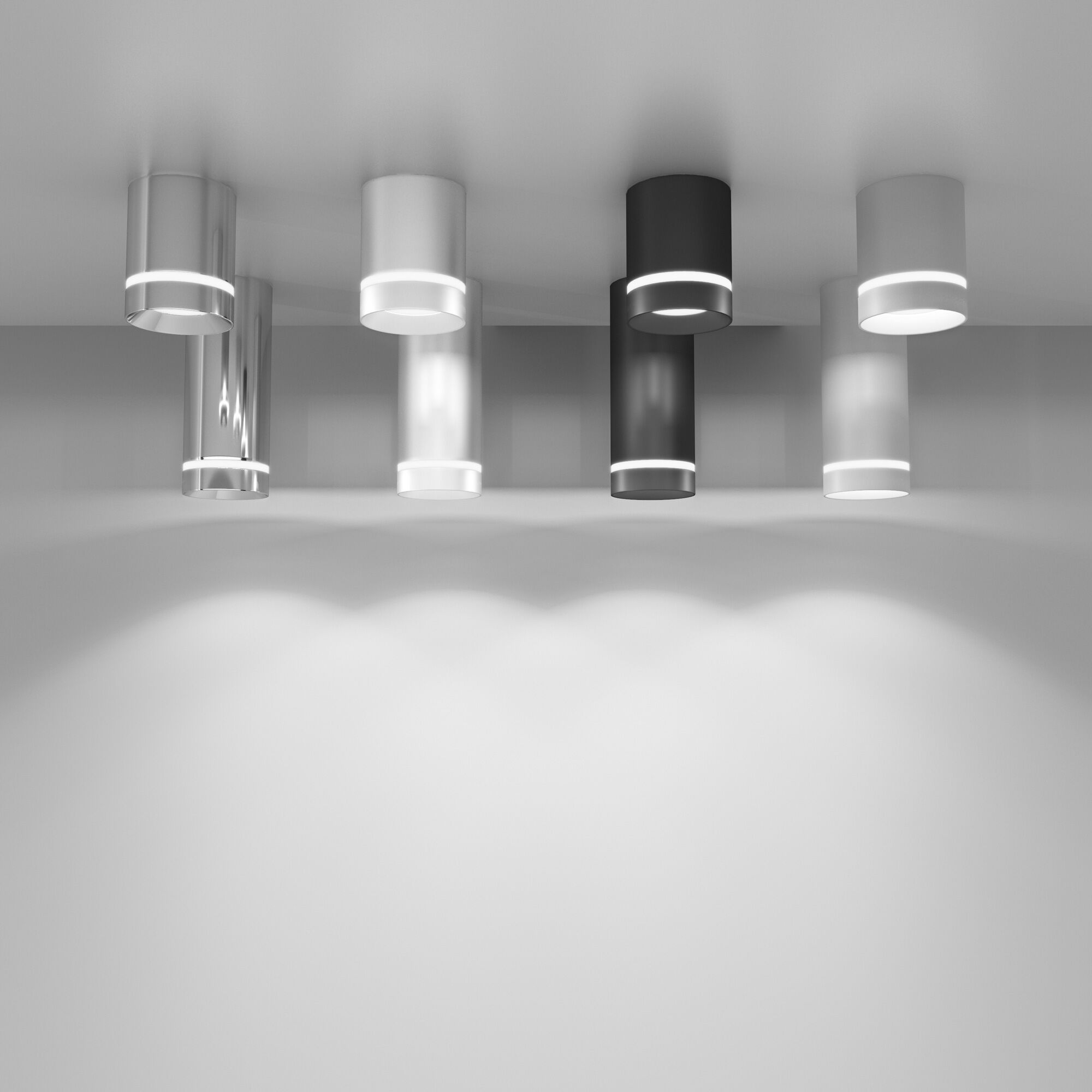 Точечный светильник LED 9W, 3000 К, 7,9*7,9*10 см, белый, Elektrostandard Topper DLR021