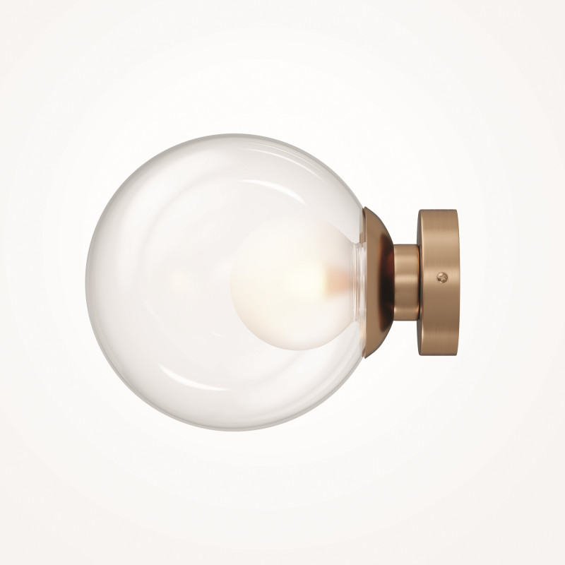 Бра 25,3*20*20*20 см, 1 G9*20W Basic form MOD521WL-01G3 Maytoni, Золото