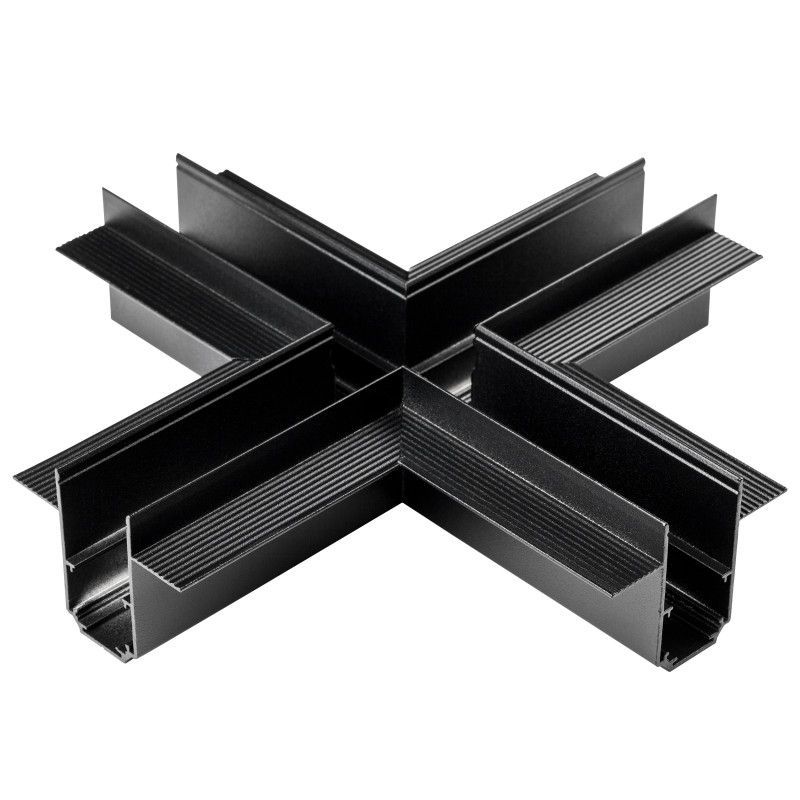 Коннектор 19,9*19,9*-4,5 см,  Lightstar Uno 509287, черный