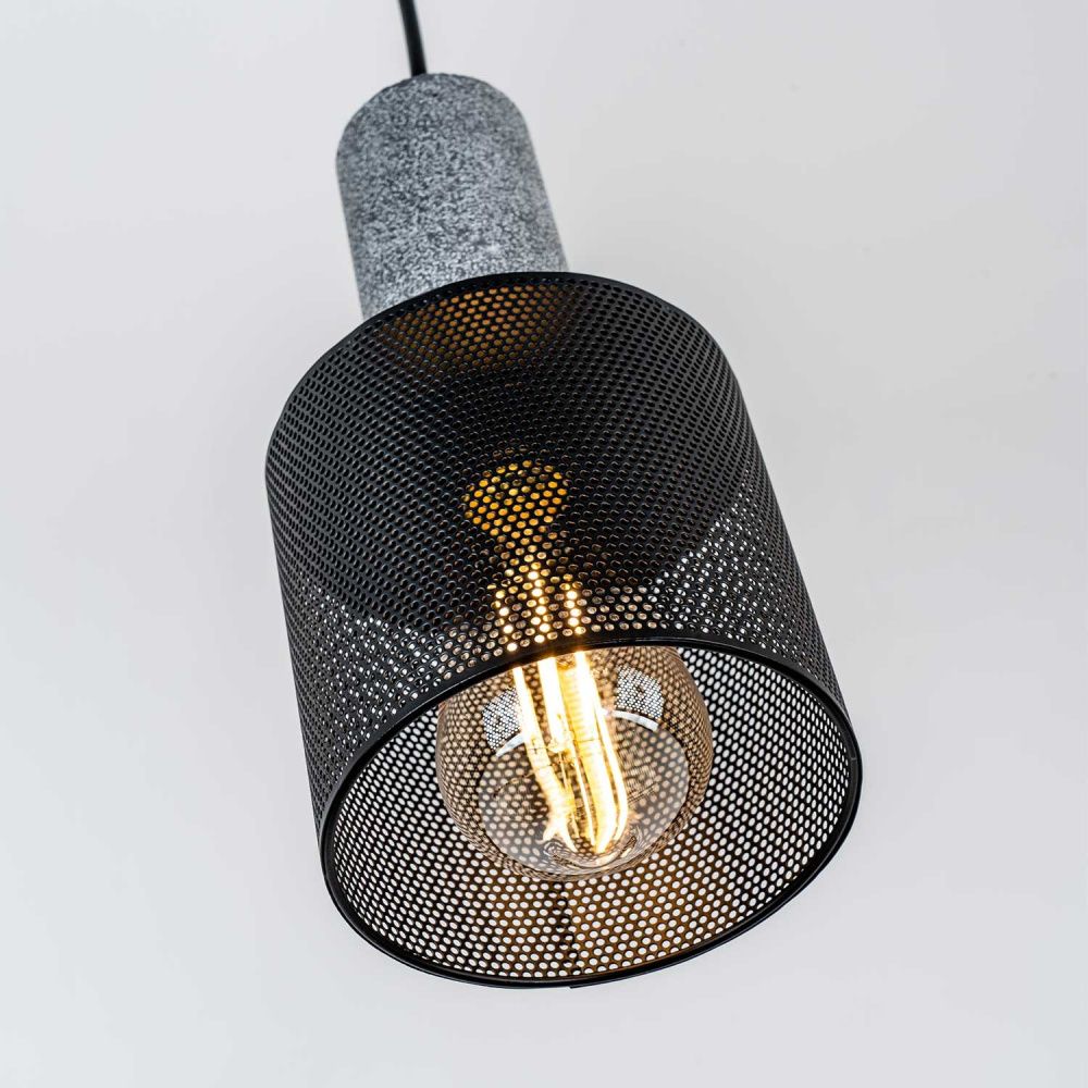 Подвесной светильник Е27, 1x60Вт, , Modelux MD.0655.120 Черный