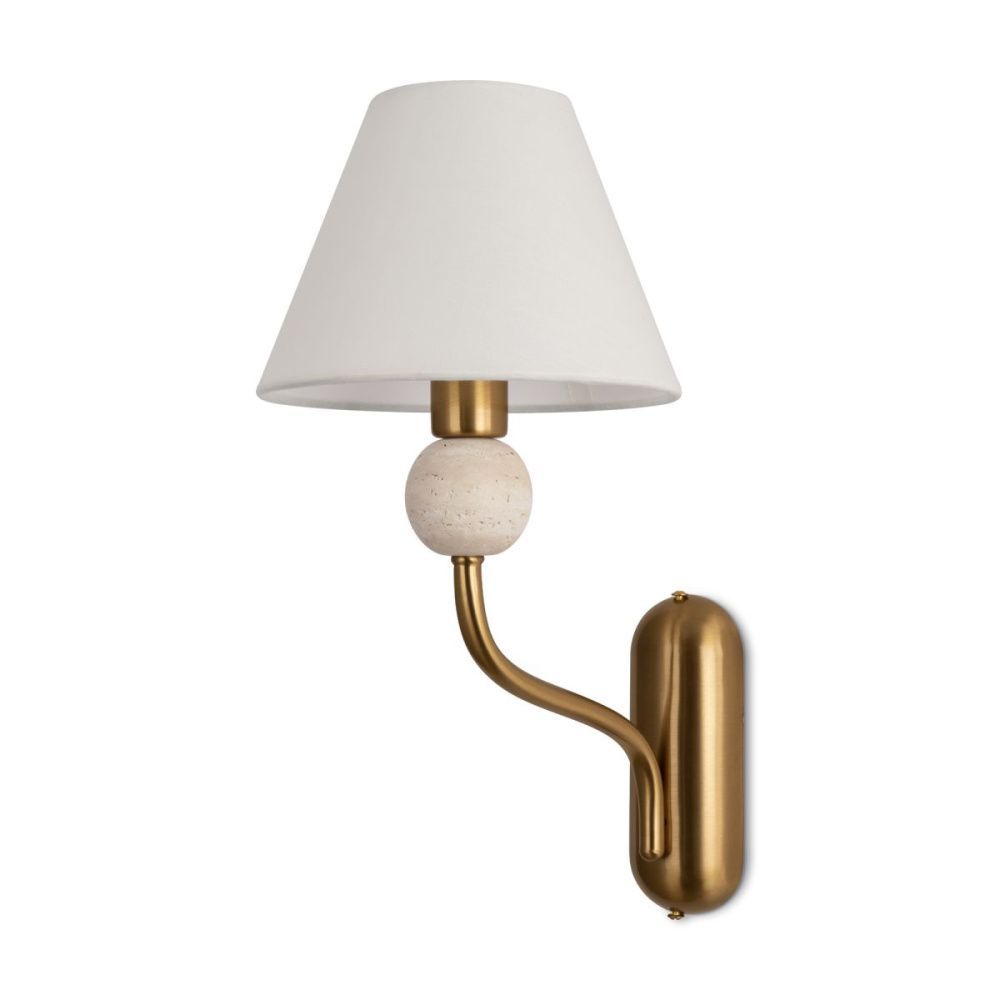 Бра 35 см, Freya Aurelia FR2058WL-01BS, латунь